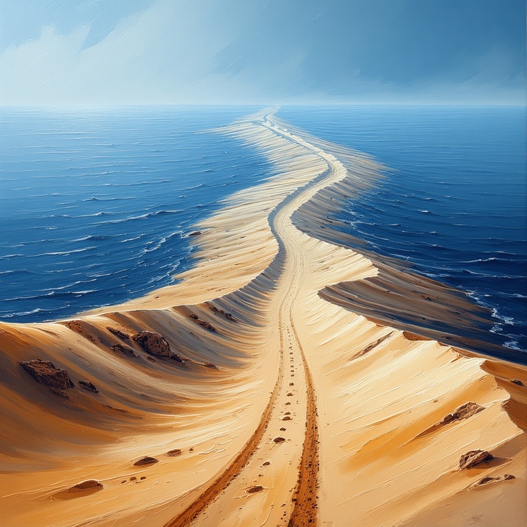 Desert Heat Mirage