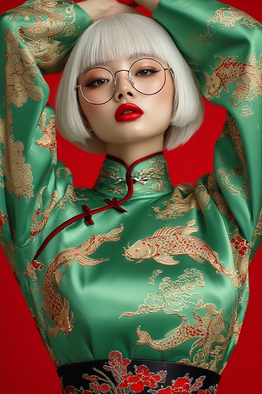 Elegant Qipao Portrait