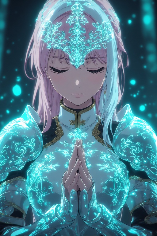 Pink Knightess Prayer