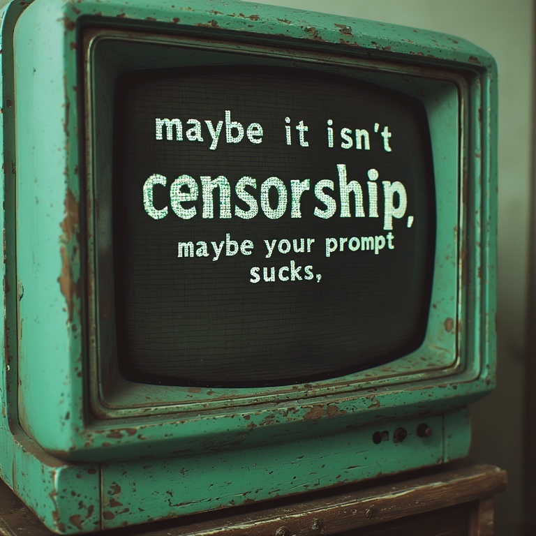 Vintage Green Terminal Screen