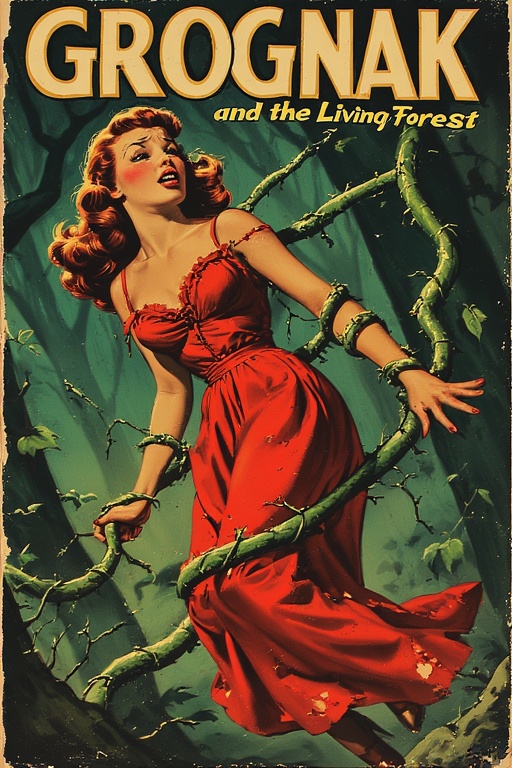 Trapped in Crimson Vines