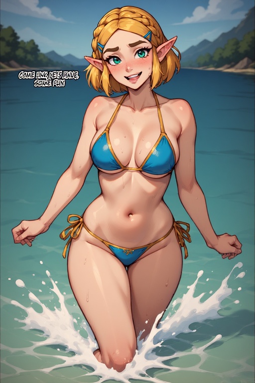 Lake Hylia Splash