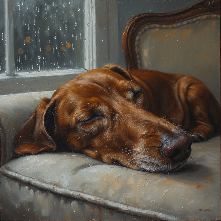 Cozy Canine Slumber