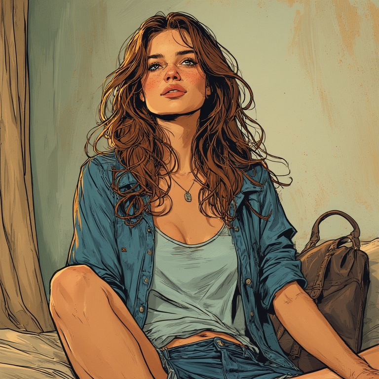 Relaxed Heroine Chic
