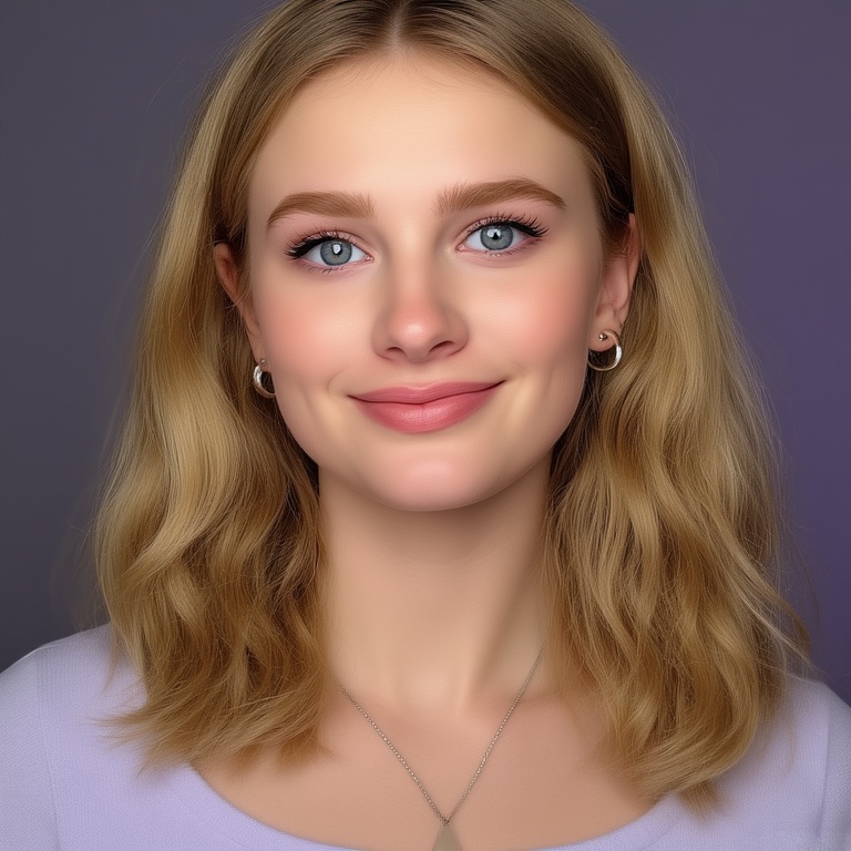 Blonde Casual Portrait