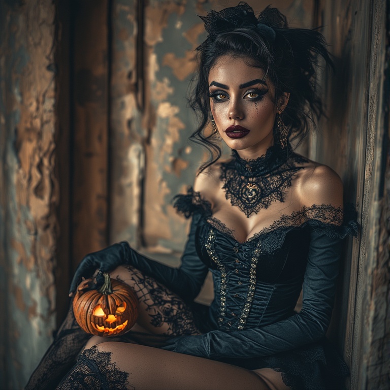 Vampire's Gothic Seductress