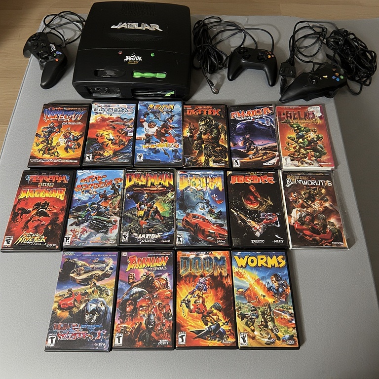 Jaguar Retro Gaming Console