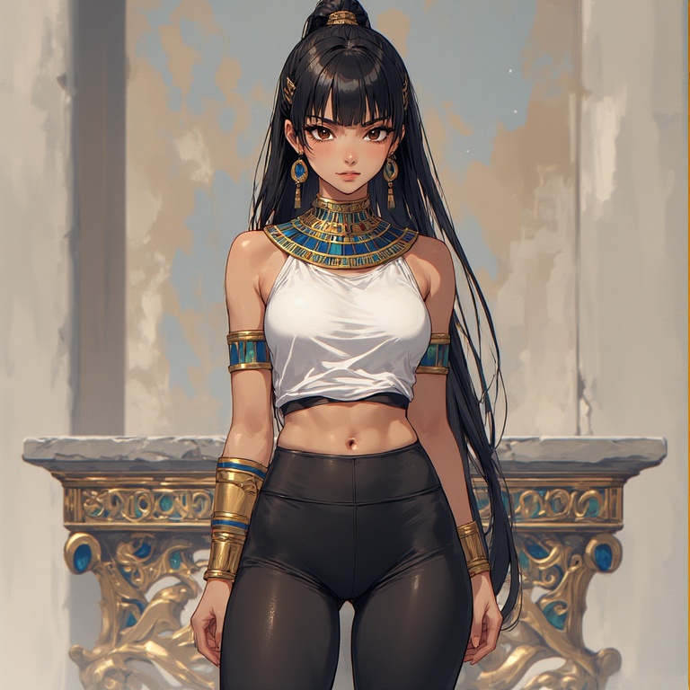 Ancient Egypt Yoga Pose