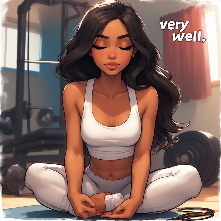 Jane Doe in Meditation