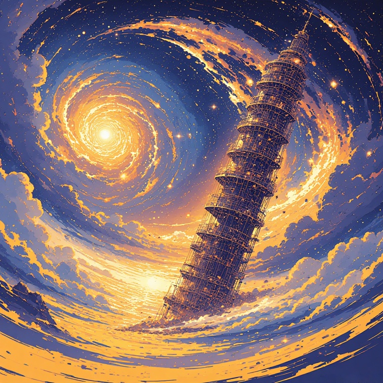 Cosmic Anime Dreamscape