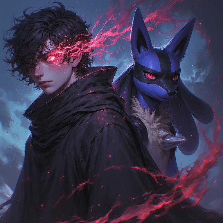 Shadowy Wizard's Confrontation