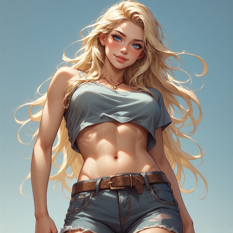 Beautiful Female Form Study
