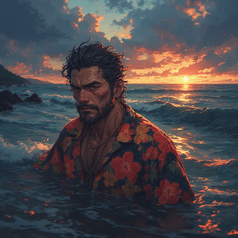 Pacific Sunset Warrior
