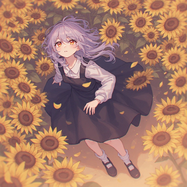 Ethereal Sunflower Dreamscape