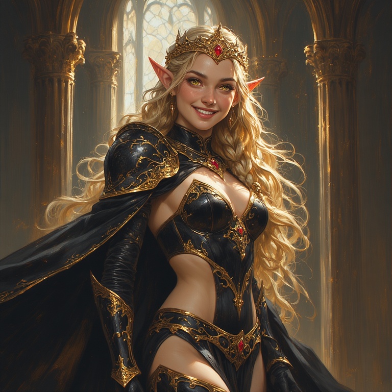 Golden Elf Majesty