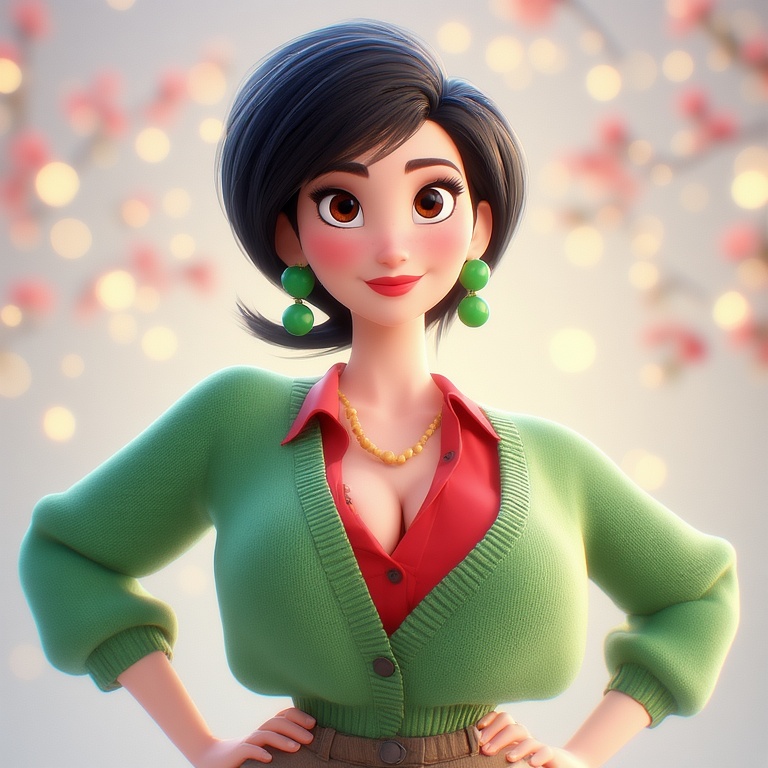 Elegant Asian Disney Beauty