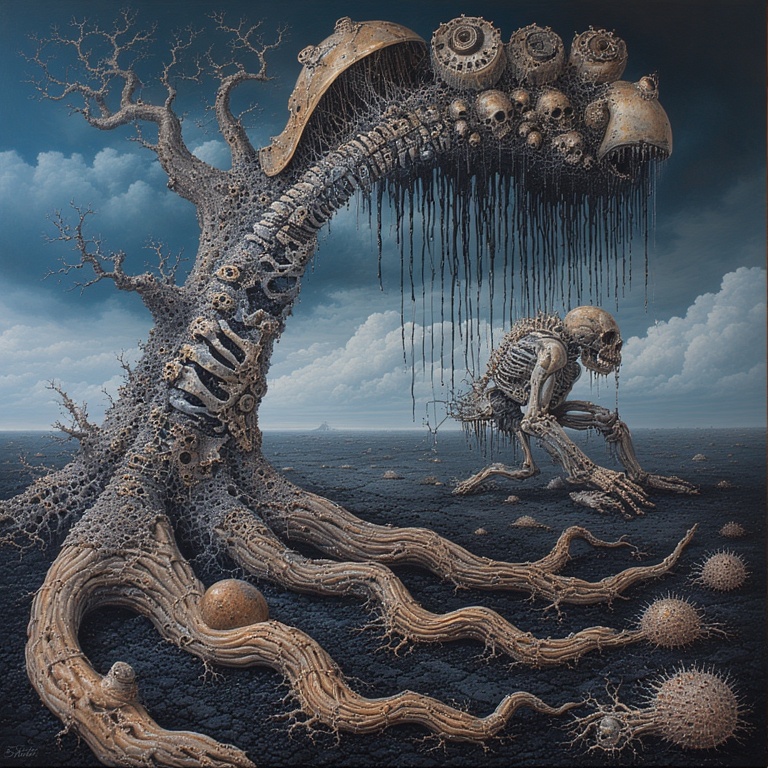 Mechanical Decay Landscape