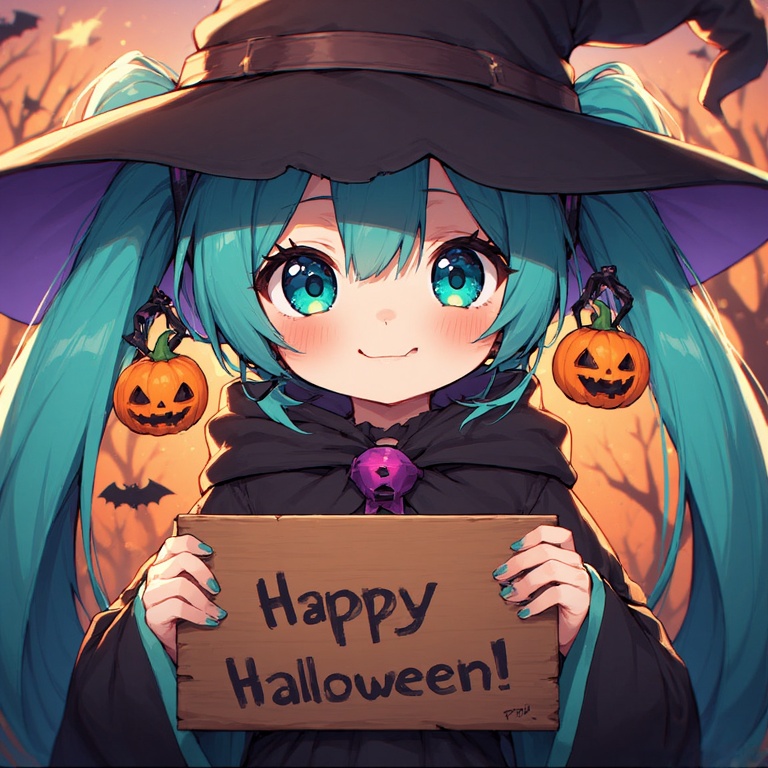 Miku's Witchy Halloween Cheer