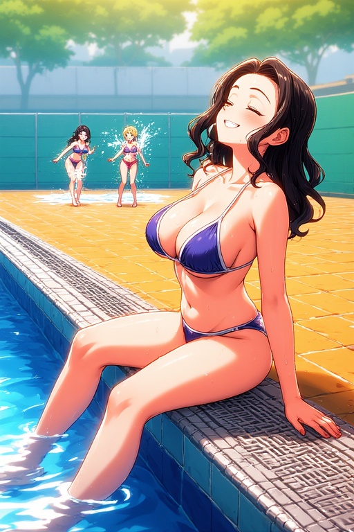 Relaxing Beach Babe