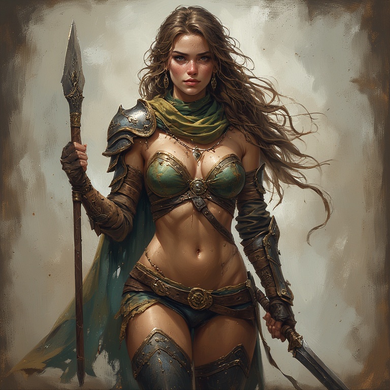 Sultry Armor Maiden