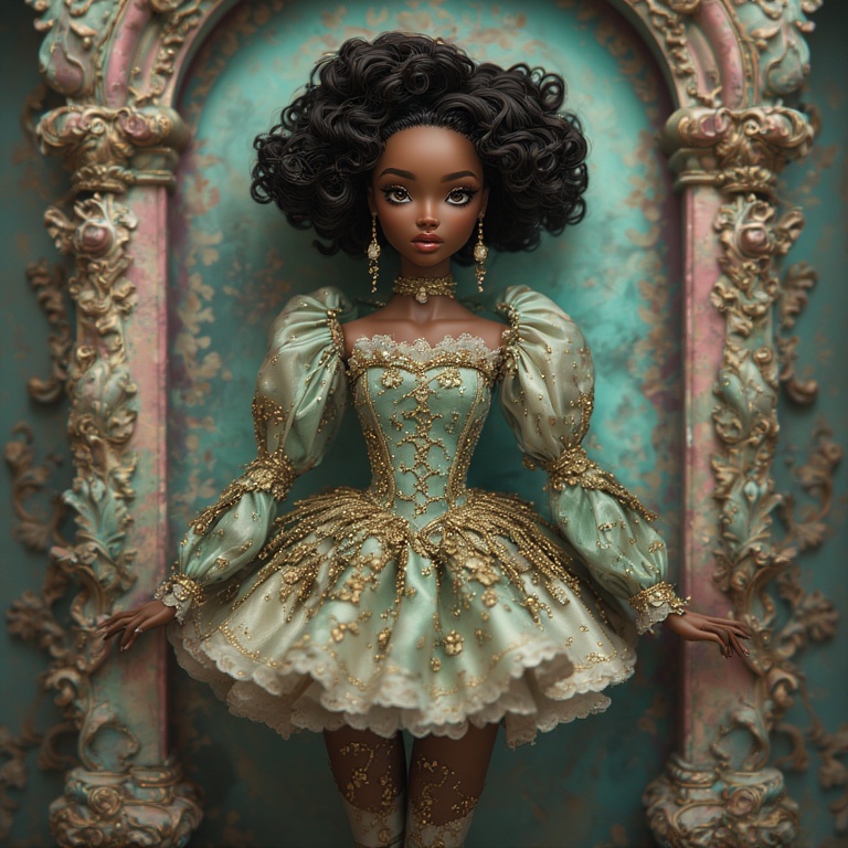 Pastel Ballerina Beauty