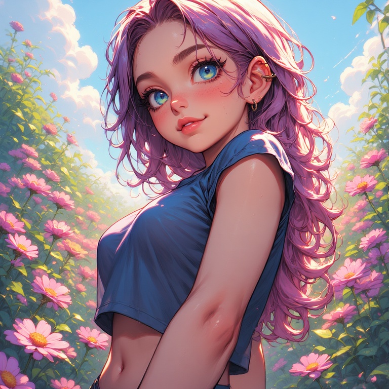 Punky Floral Delight