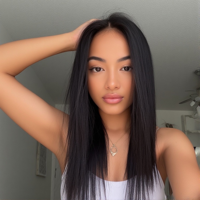 Blasian Beauty Moment