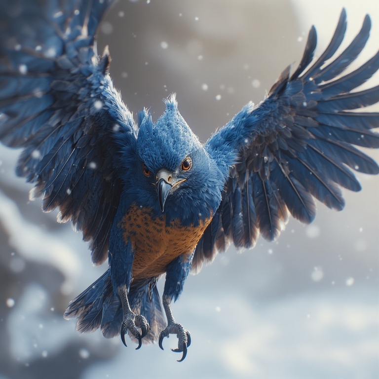Feathered Fanciful Creature