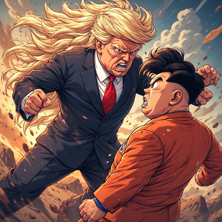 Trump Saiyan Fury