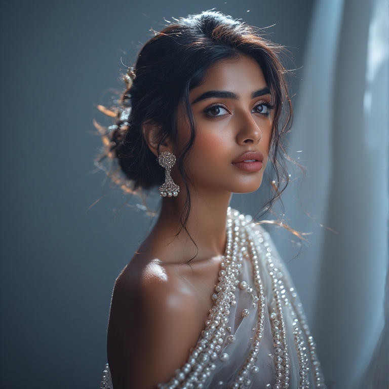 South Asian Saree Seductress