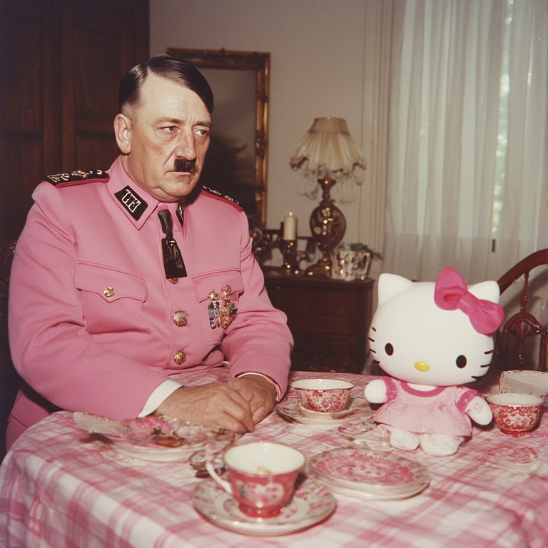 Pink Nazi Tea Party