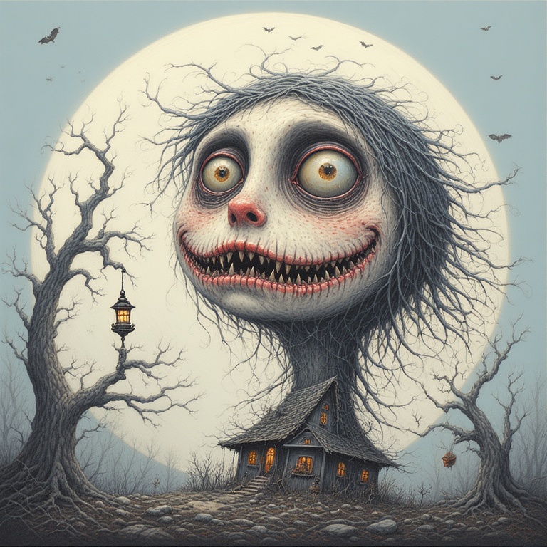 Moonlit Macabre Whimsy