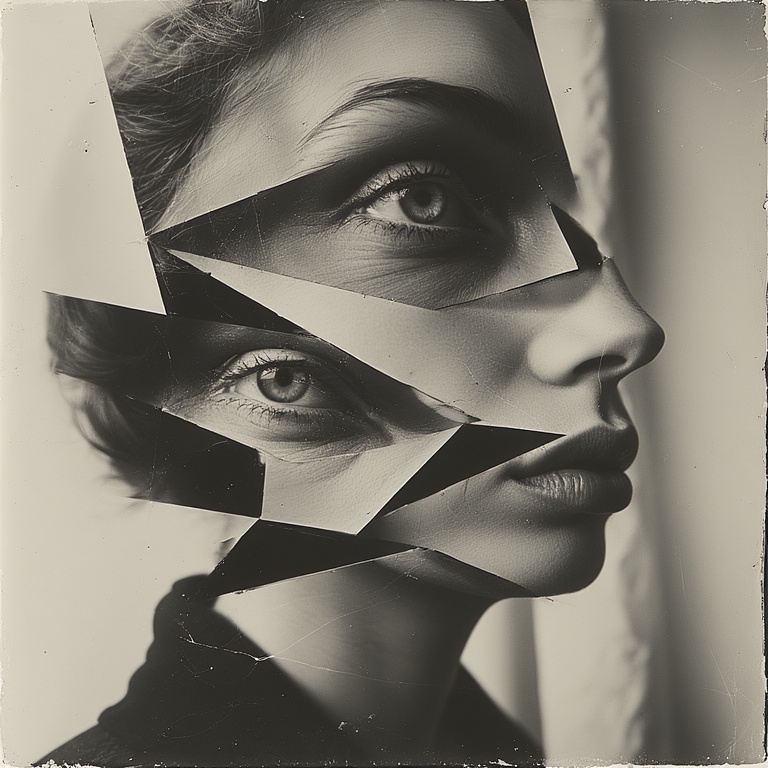 Fractured Portrait Fragmentation
