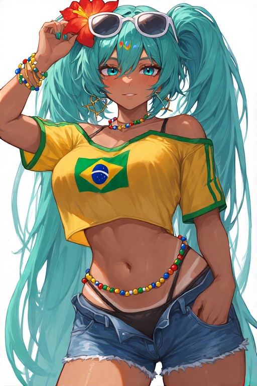 Brazilian Miku Chic