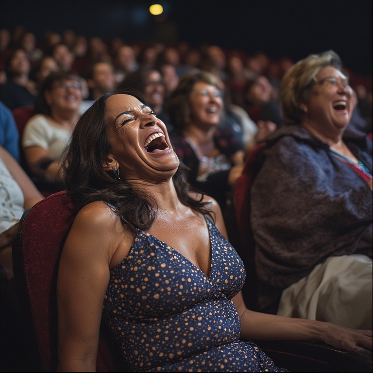 Harris in Laughter