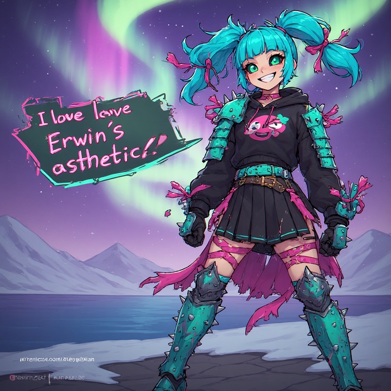 Fierce Teen Warrior