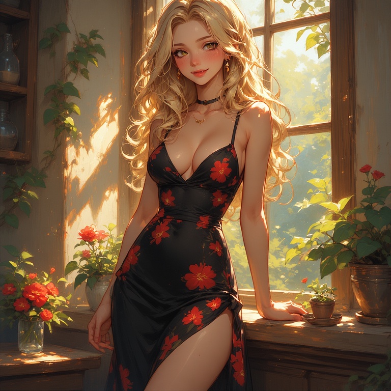 Sunlit Seductress