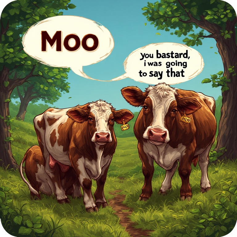 Mooing Dispute Meadow