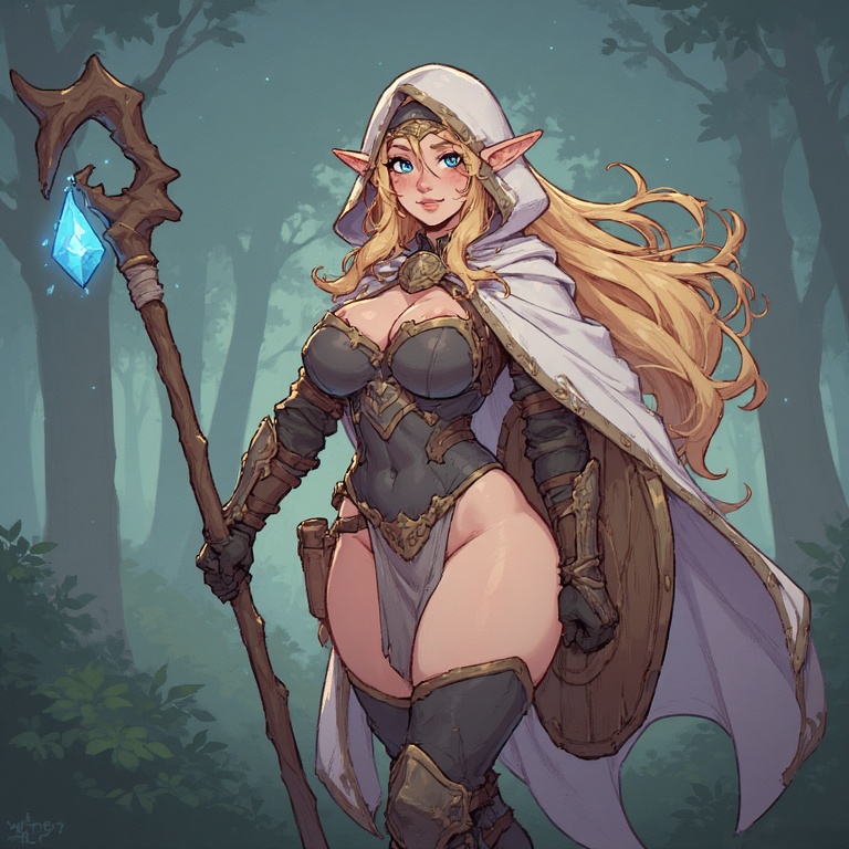 Elven Healer of the Woods