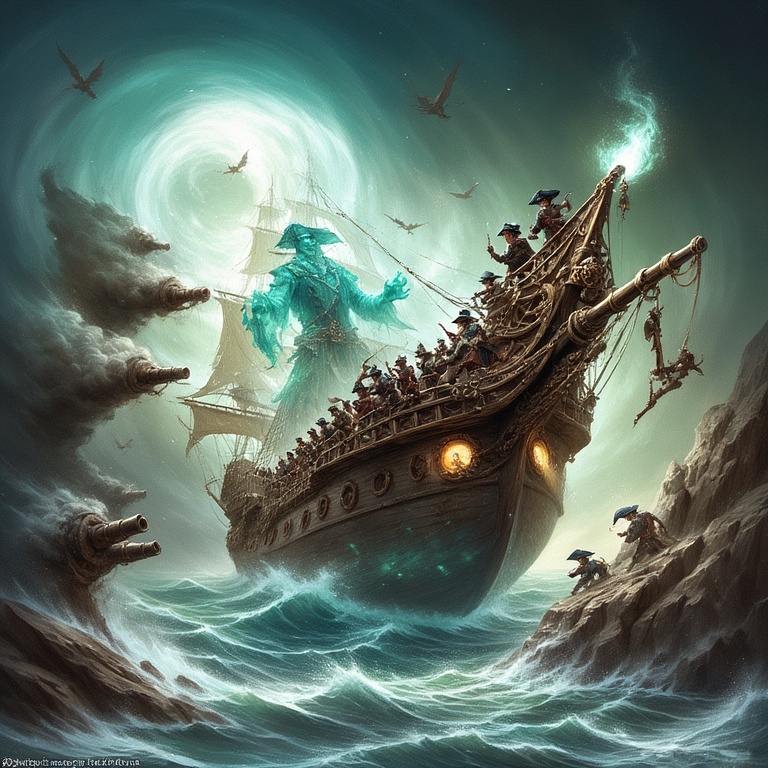 Ghostly Freighter's Fury