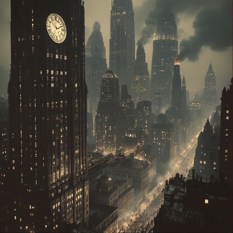 Industrial Metropolis Twilight