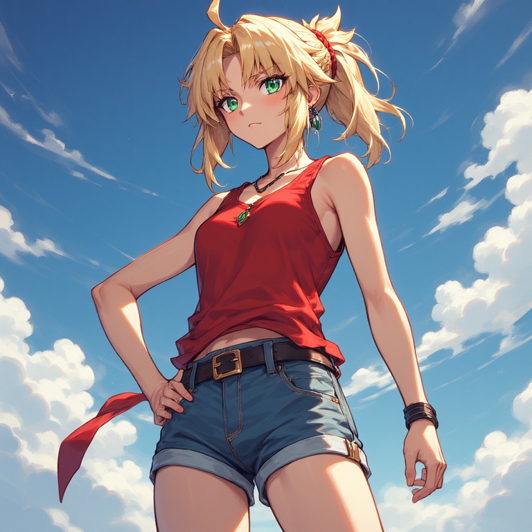 Red Saber Athlete