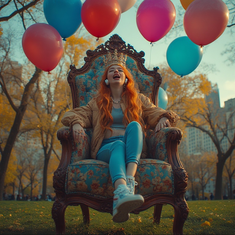 Vibrant Throne Delight