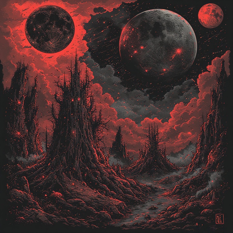 Dark Industrial Concept Art