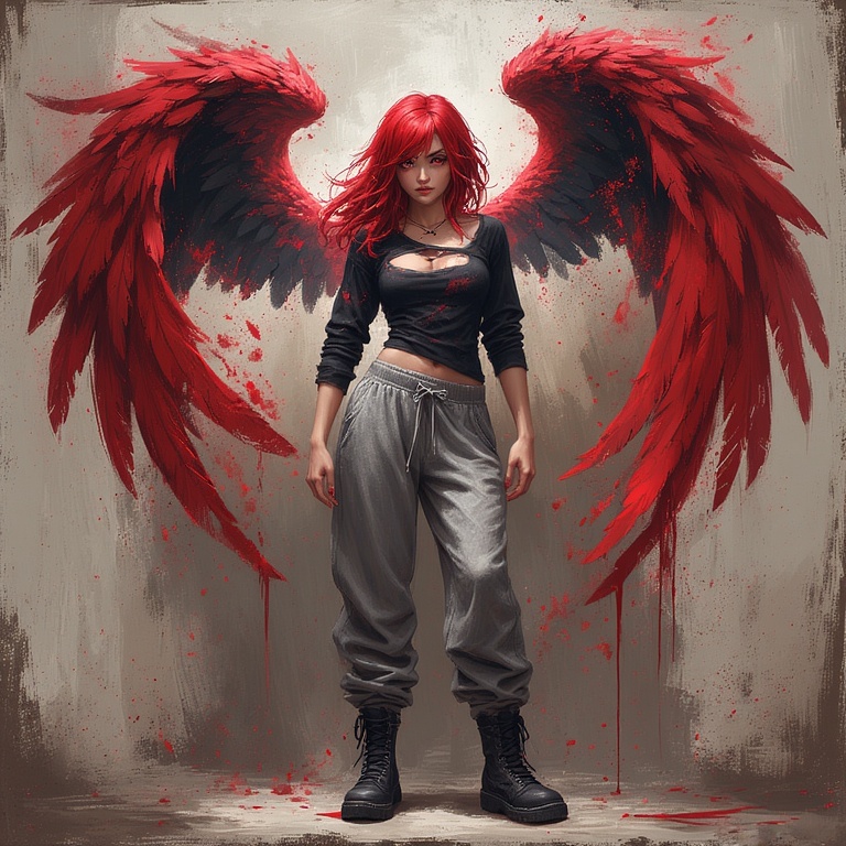 Angelic Fury Child