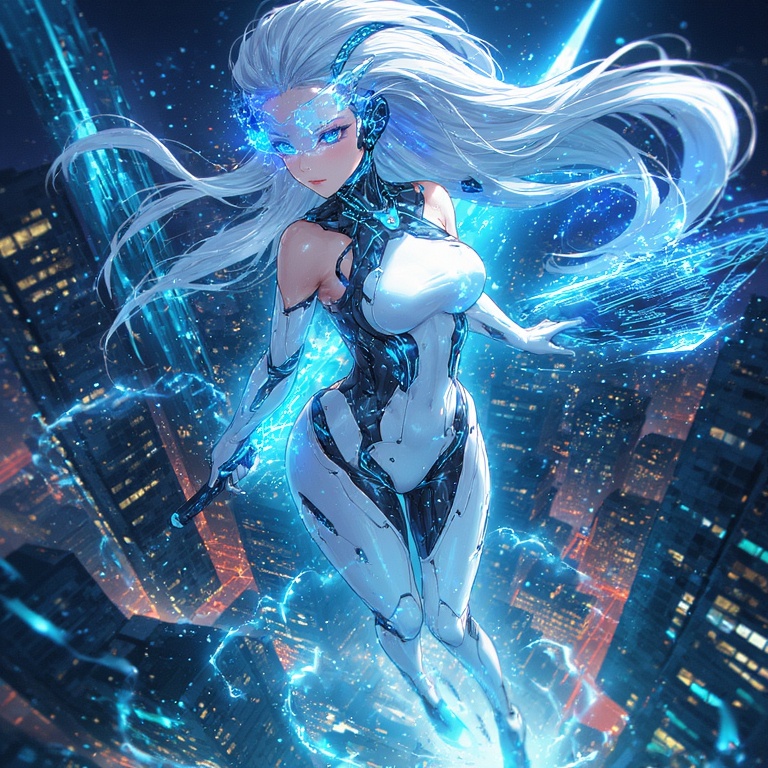 Neon Oracle Queen