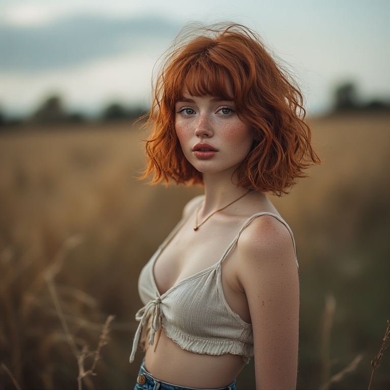 Rural Chic Farm Girl