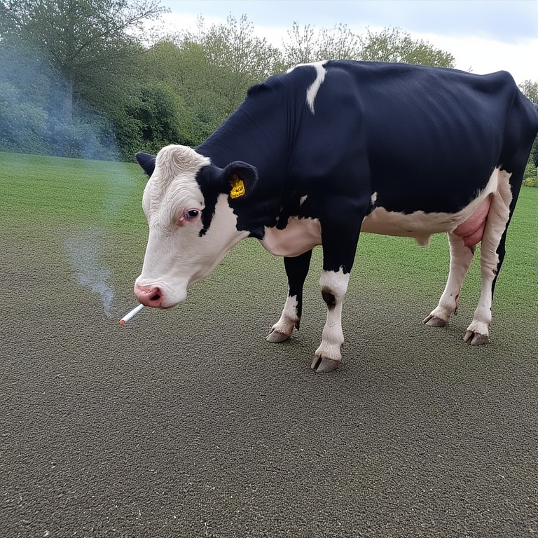 Cow's Bad Habit