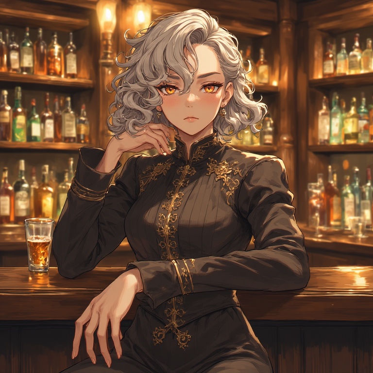 Iron Gray Noble Maiden