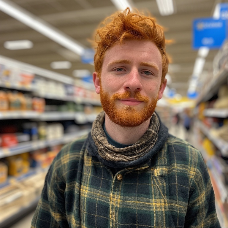 Ginger Kilted Walmart Moment